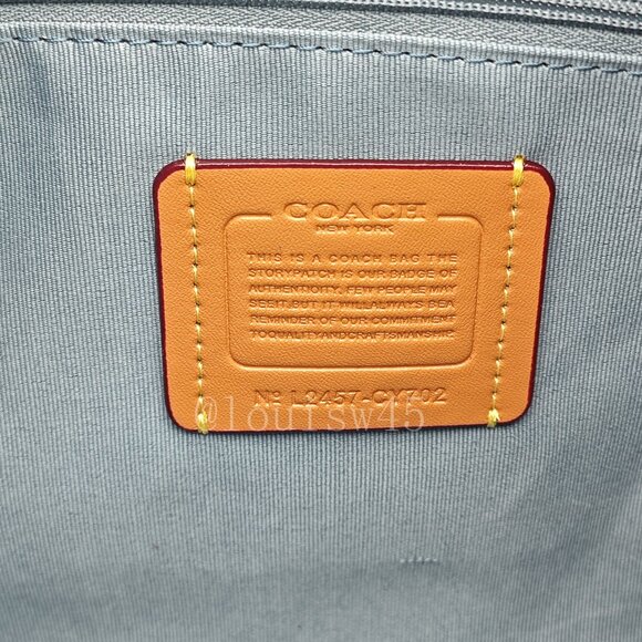 ππCoach Laurel Shoulder Bag Denim - Picture 9 of 13